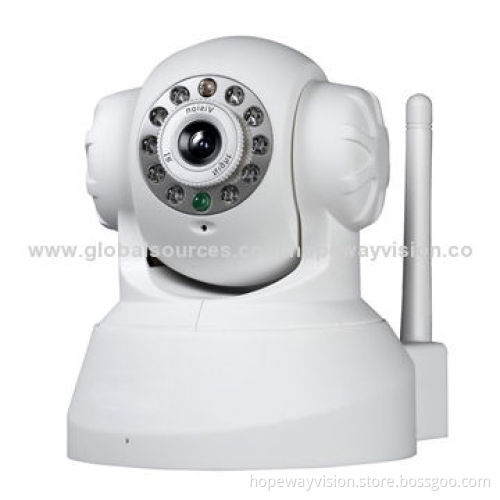 Mini Pan/Tilt Wireless Plug-and-Play IP Camera